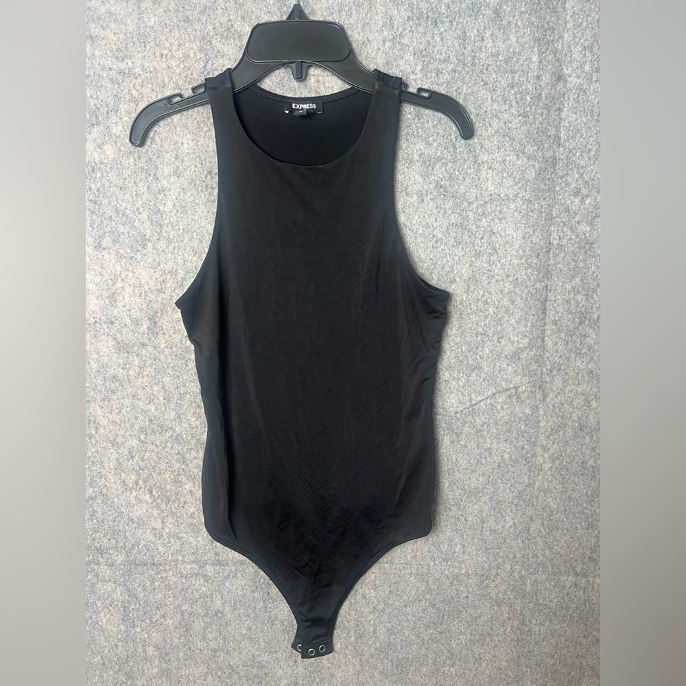 Express‎ Black Sleeveless Bodysuit